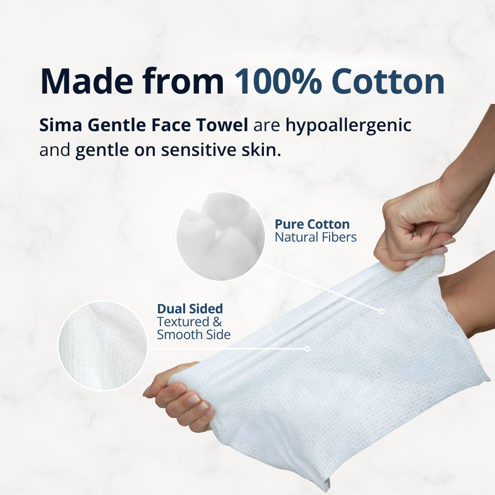 soft texture disposable fece towel