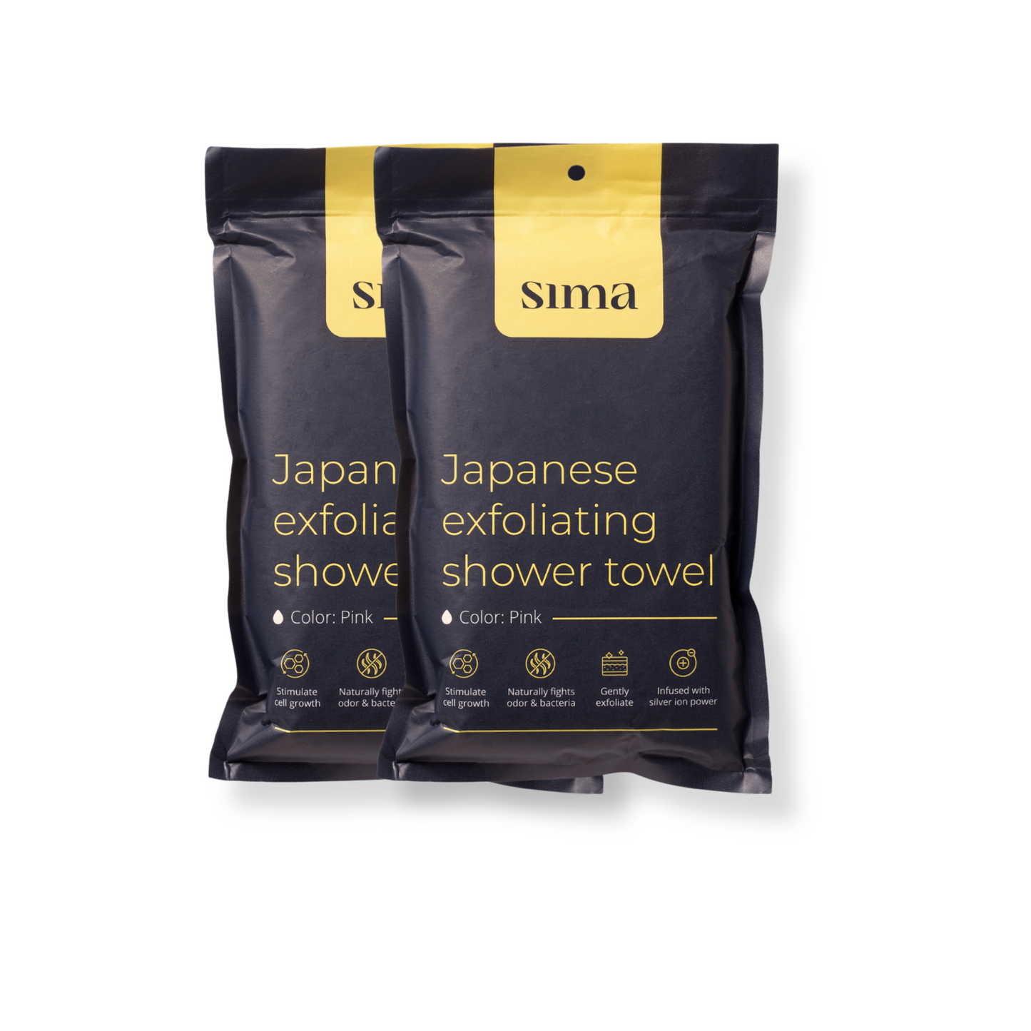 Sima Japanese Exfoliating Shower Towel