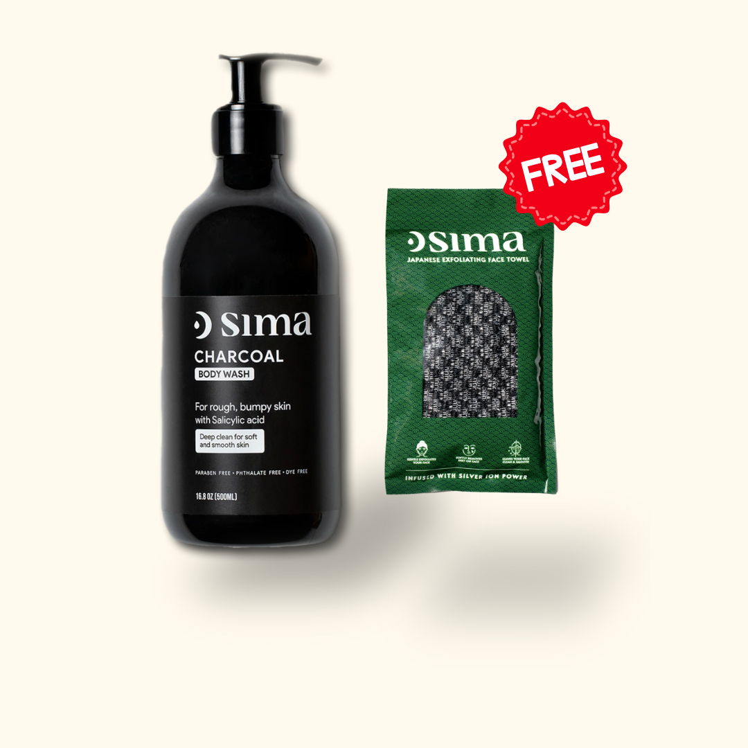 Charcoal Body wash + Face Exfoliator (FREE)