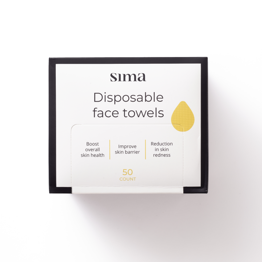 Disposable face towels