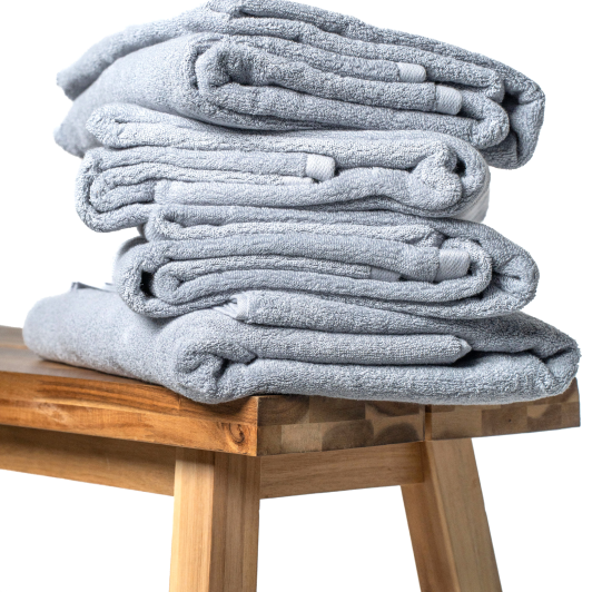 Sima Silver infused Bath Towel