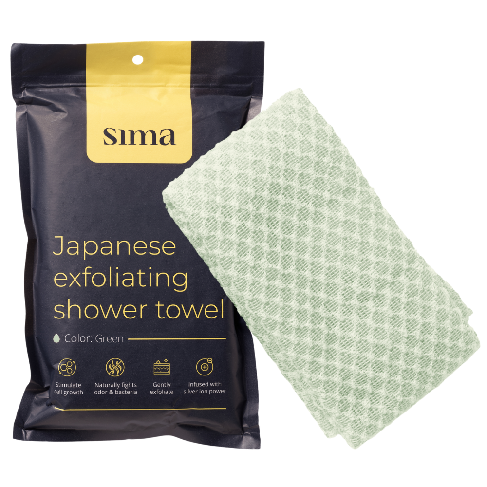 Sima® Japanese Exfoliating Shower Towel