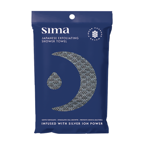 Sima Exfoliate Antibacterial Shower Towel