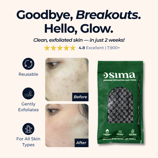 Sima Face Exfoliating Towel (2 Step)