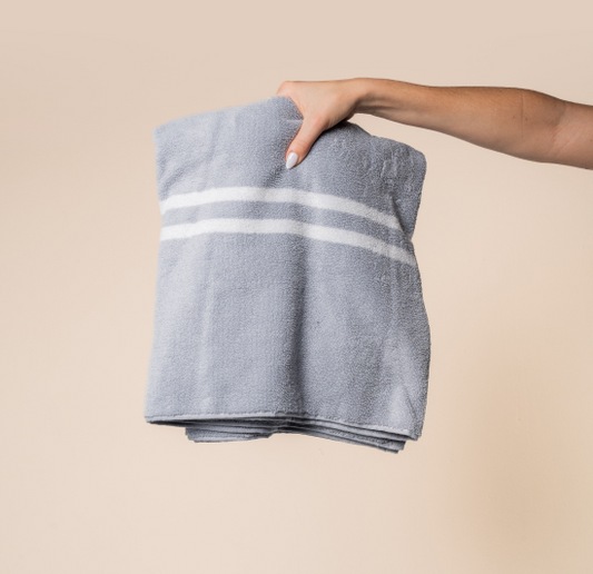 Sima Silver infused Bath Towel