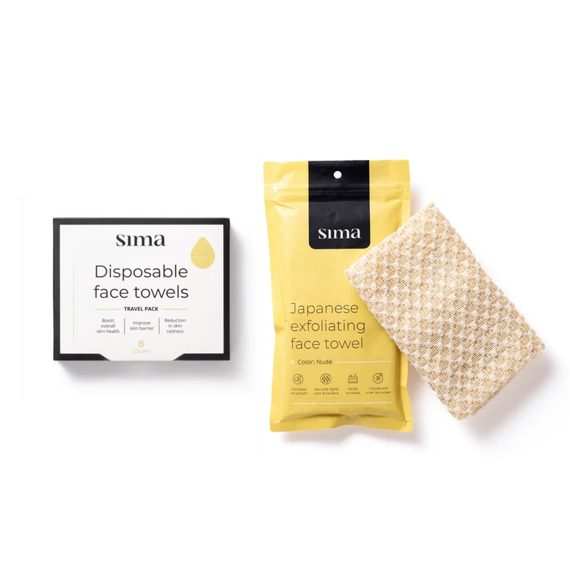 Sima Weekend Glow Set – Face Exfoliating & Cleansing Kit