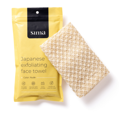 Sima Face Exfoliating Towel (2 Step)
