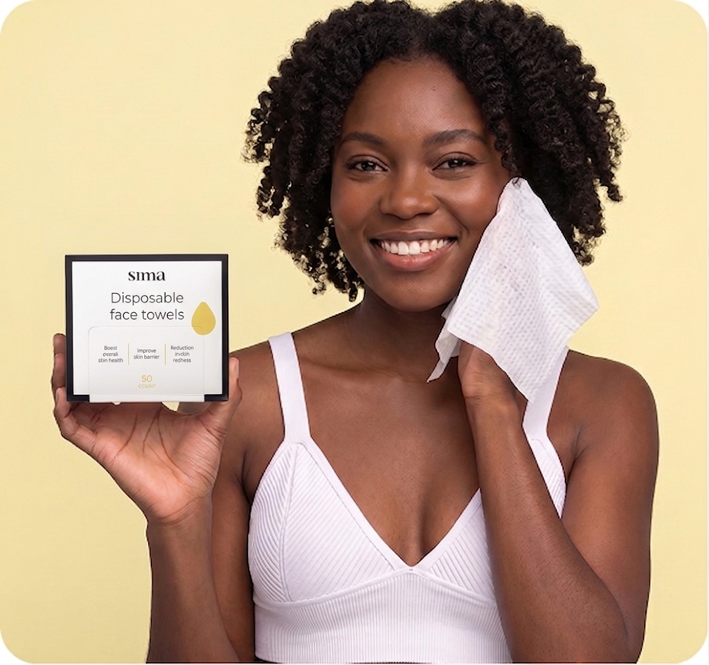 Disposable face towels