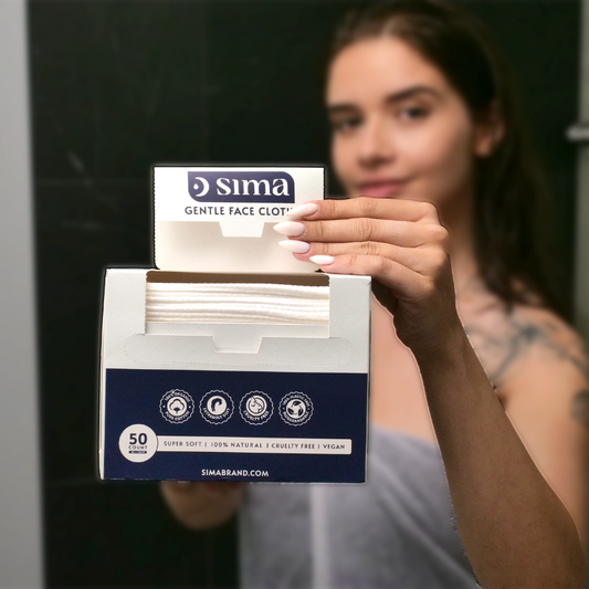 Disposable face towels