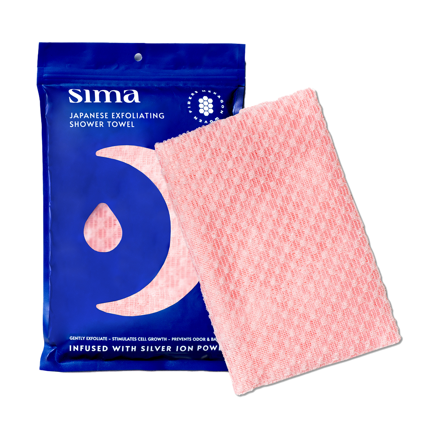 Sima® Japanese Exfoliating Shower Towel