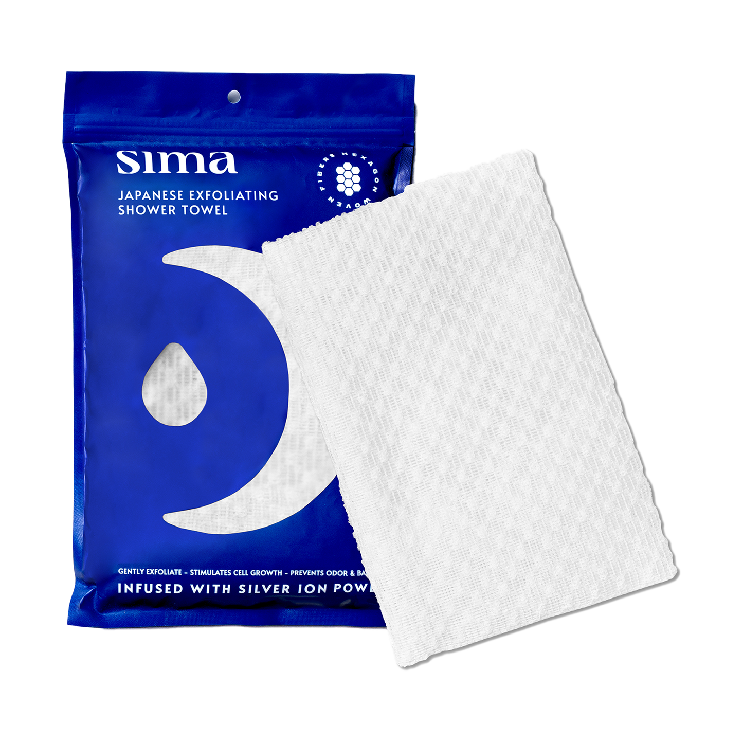 Sima® Japanese Exfoliating Shower Towel