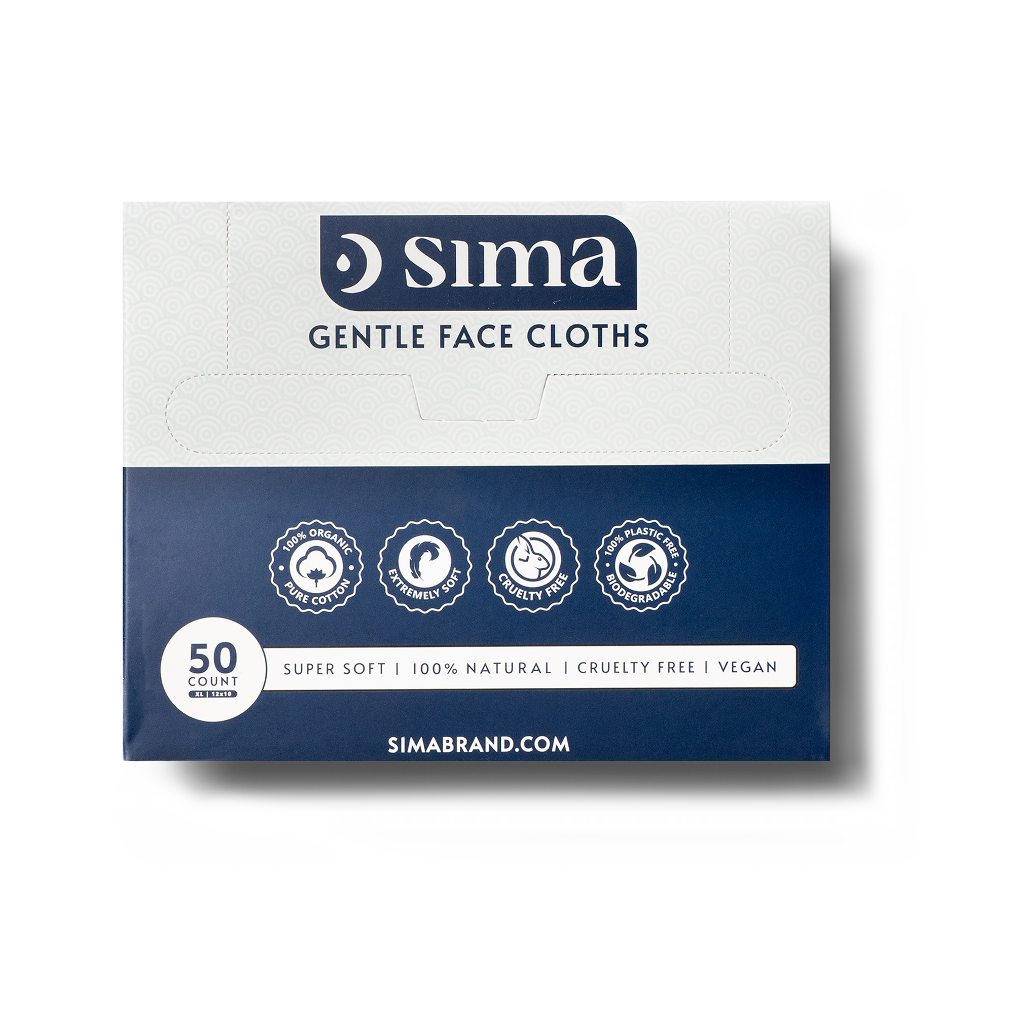 Gentle Face Cloth - Antibacterial & Biobased