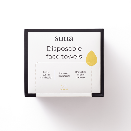 Disposable face towels