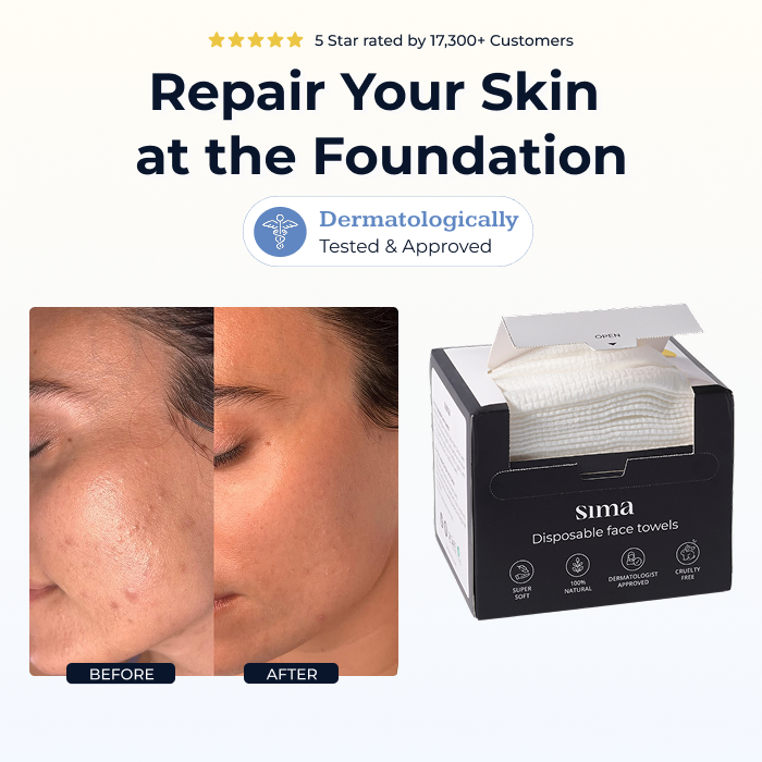 Disposable face towels V2