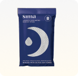 Sima Exfoliate Antibacterial Shower Towel