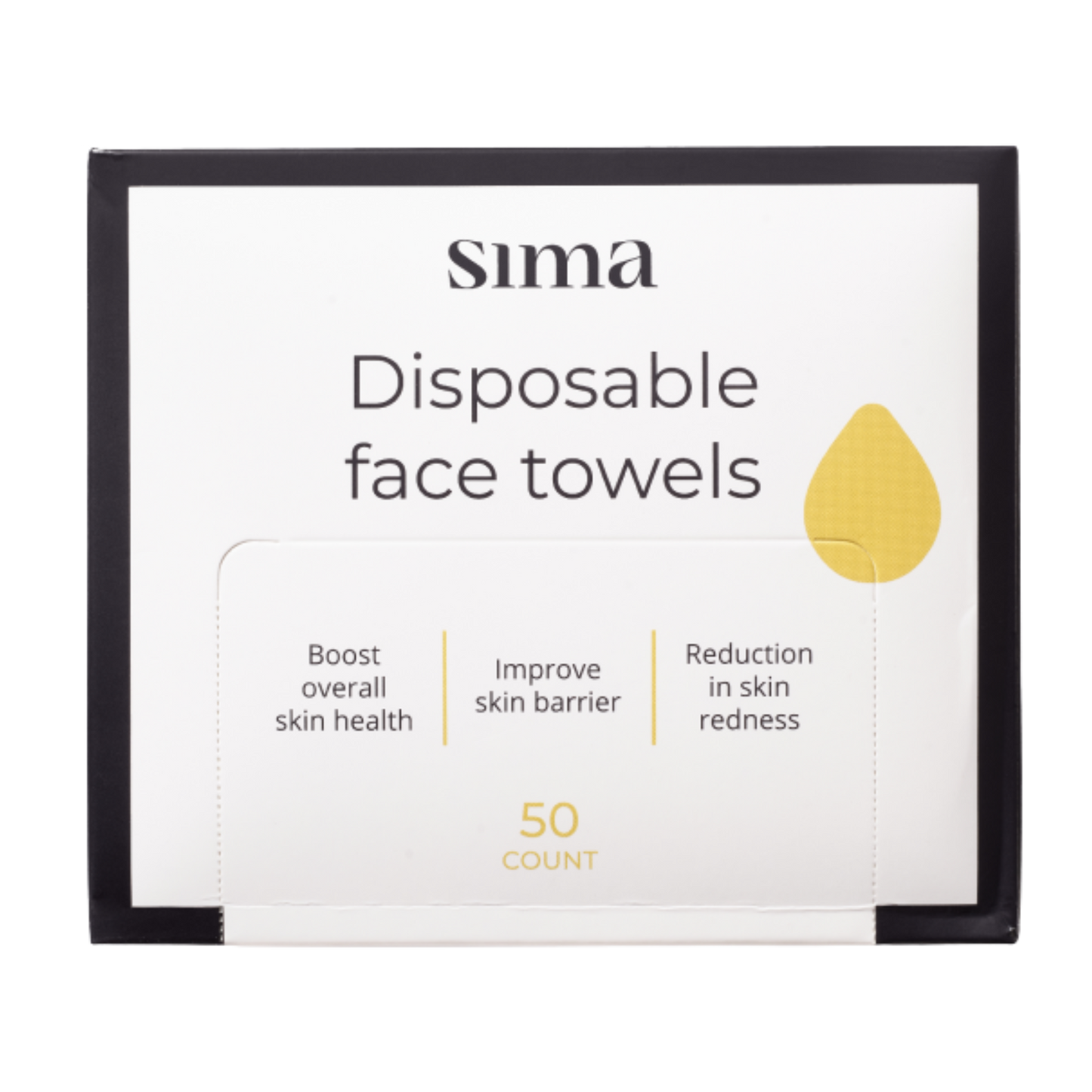 Disposable face towels (50 count)