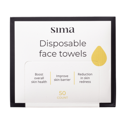 Disposable face towels (50 count)