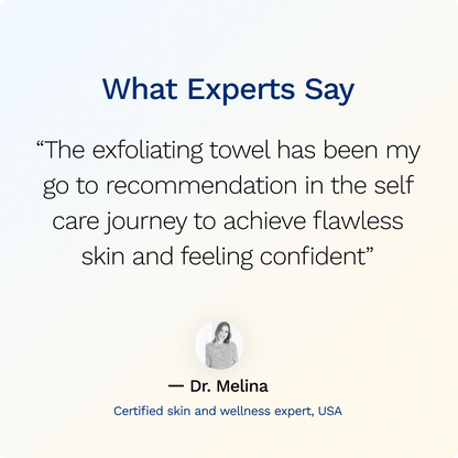 Sima Japanese Exfoliating Shower Towel