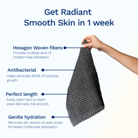 Sima Japanese Exfoliating Shower Towel