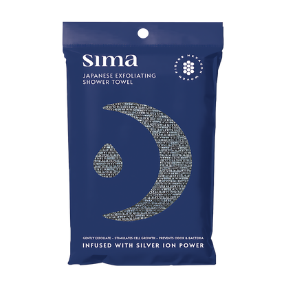 Sima Exfoliate Antibacterial Shower Towel