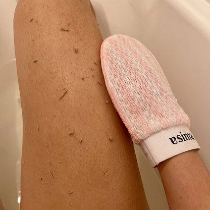 Japanese exfoliating Glove