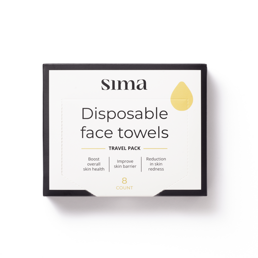 Disposable Face Towels – Travel Pack (8 pcs)