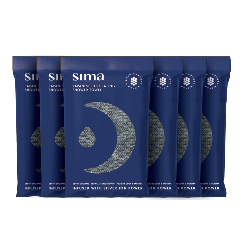 Sima® Japanese Exfoliating Shower Towel – Simabrand